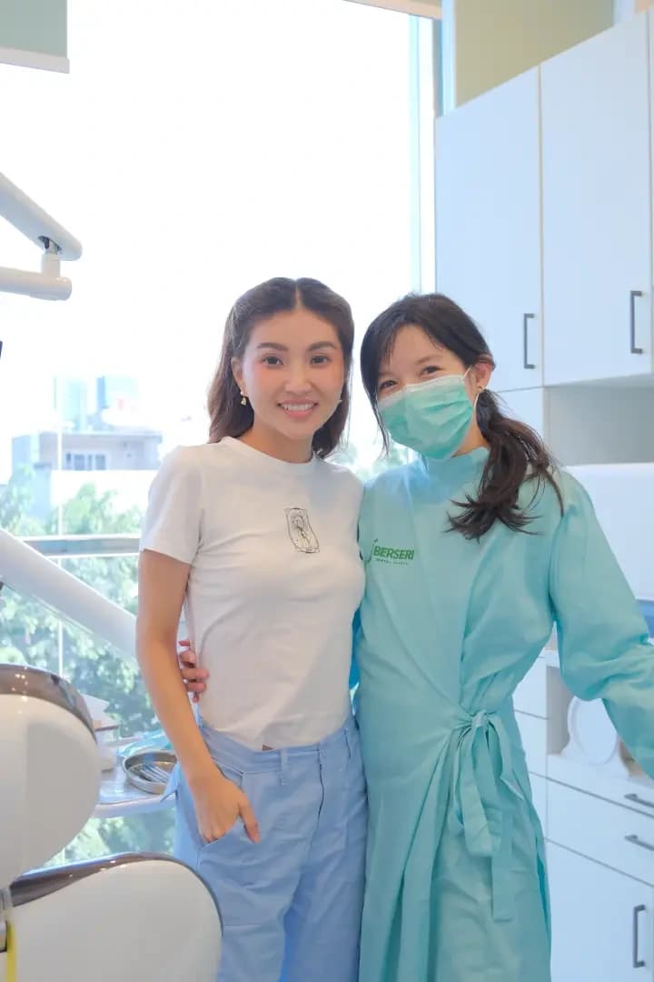 Senyum pasien Berseri Clinic